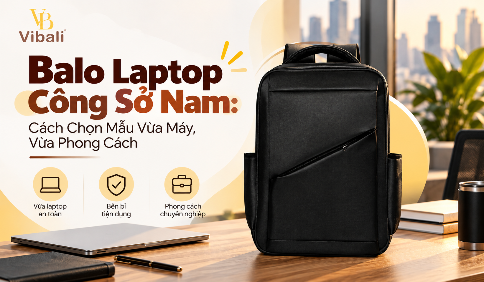 Balo Laptop Công Sở Nam: Cách Chọn Mẫu Vừa Máy, Vừa Phong Cách