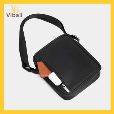 Túi Đeo Chéo Nam VBT040 Nhỏ Gọn, Đa Ngăn | Vibali