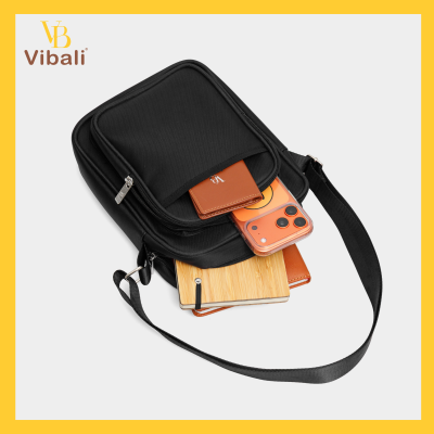 Túi Đeo Chéo Nam VBT040 Nhỏ Gọn, Đa Ngăn | Vibali Sao chép SEO Title