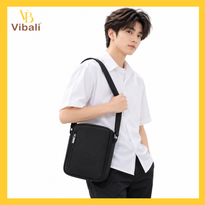 Túi Đeo Chéo Nam VBT040 Nhỏ Gọn, Đa Ngăn | Vibali